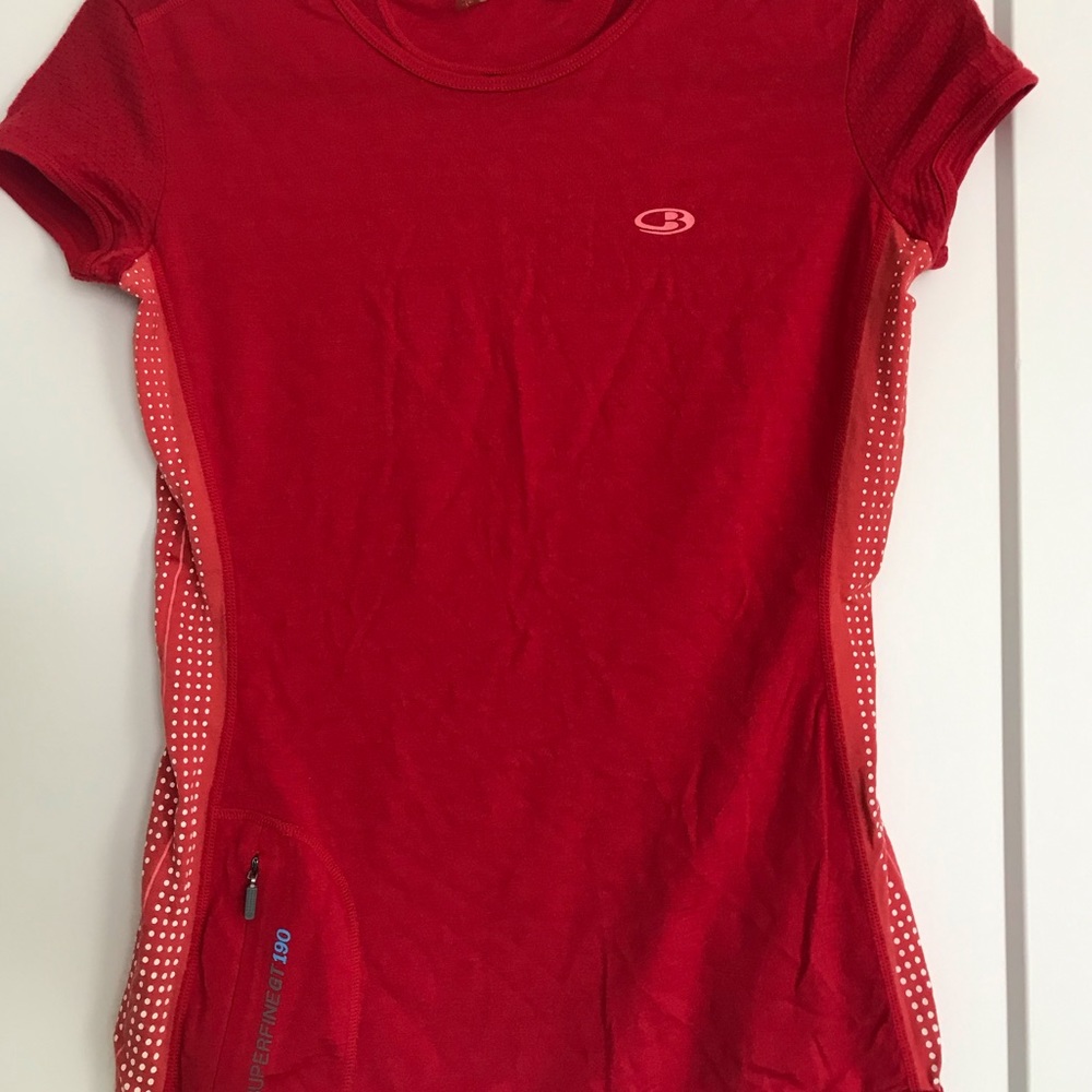Icebreaker red top